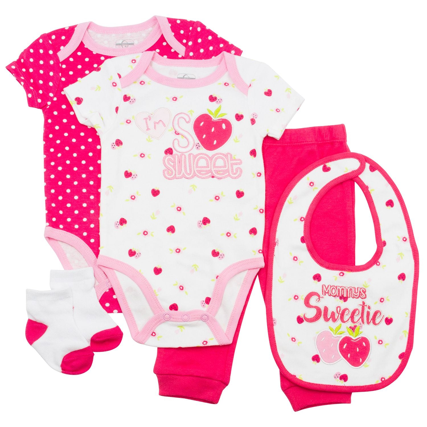 Quiltex Infant 5-Piece Set - Boy or Girl - ADDROS.COM